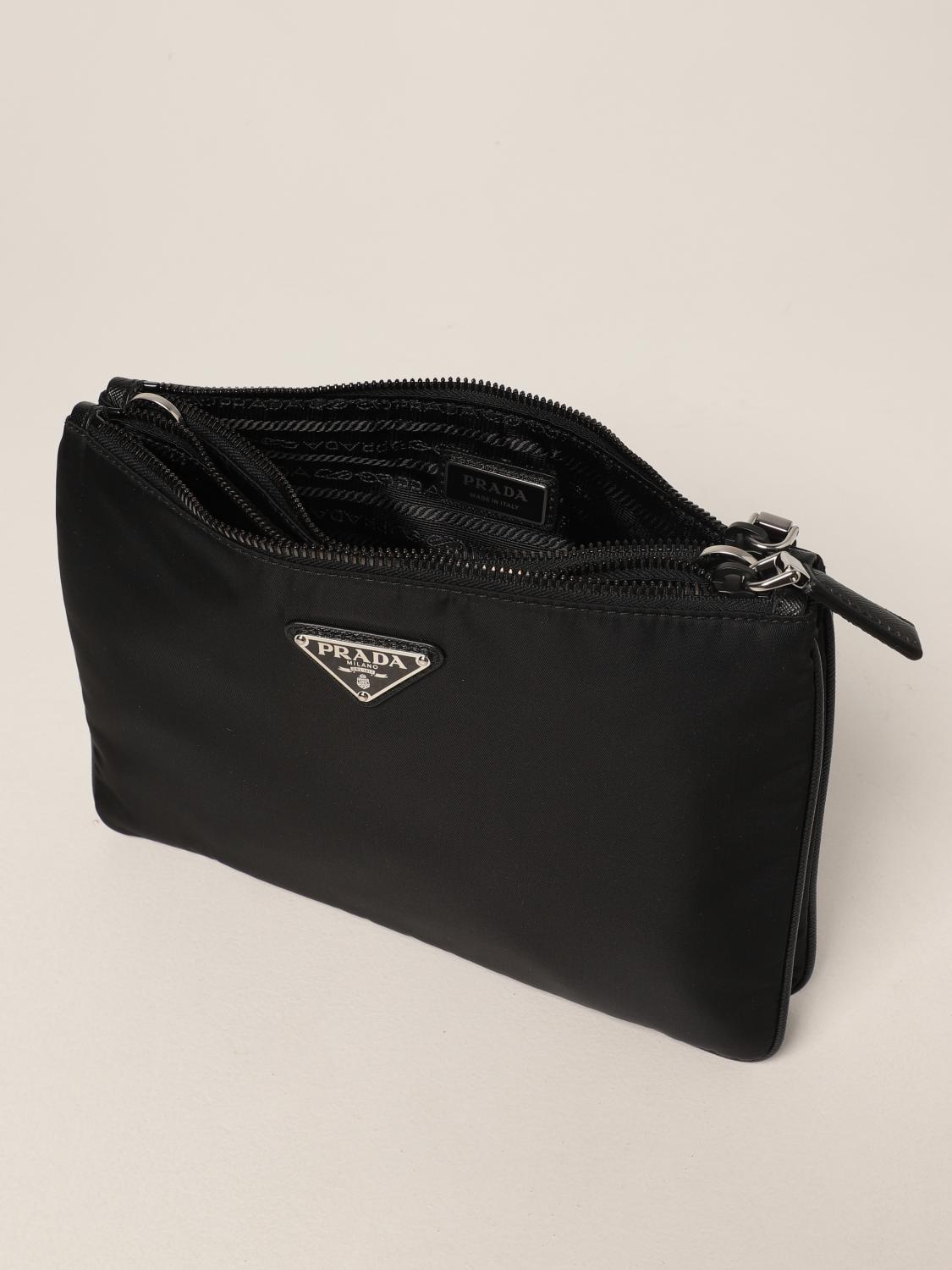 clean prada nylon bag