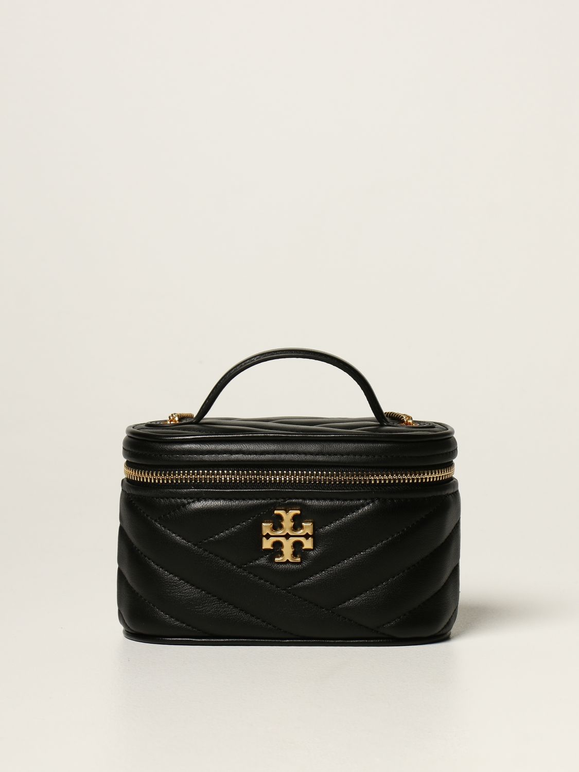 TORY BURCH: Kira bag in quilted leather - Black | Tory Burch mini bag 79425  online on 