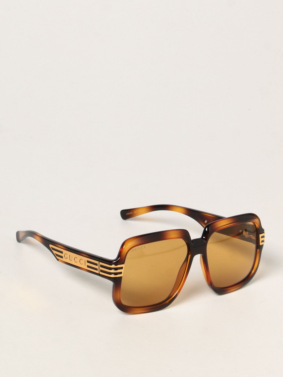 Glasses Gucci: Gucci sunglasses in acetate brown 1
