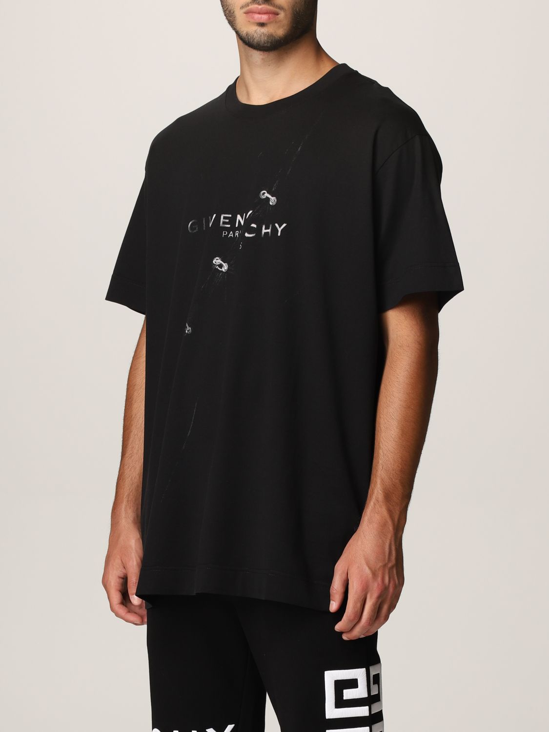 Giglio Givenchy Men T Shirt Givenchy Black T Shirt Men