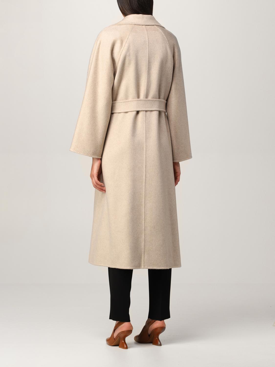 MAX MARA cashmere coat Dove Grey Max Mara coat 11160919600 online on