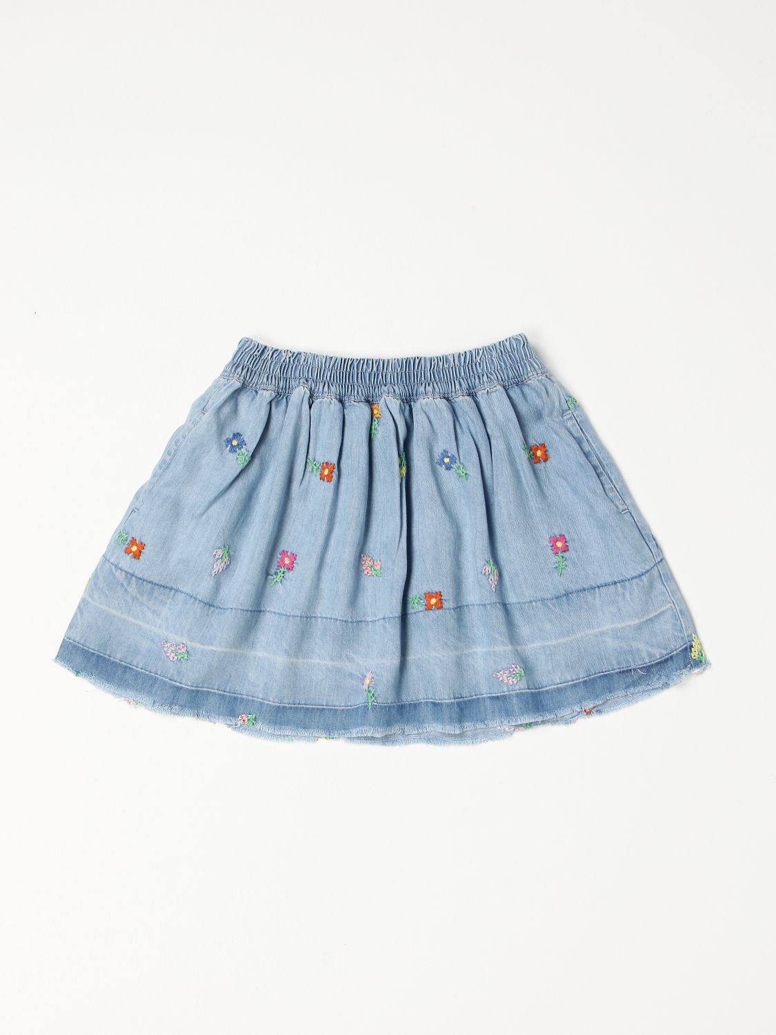 Skirt Stella Mccartney: Stella McCartney skirt with floral embroidery multicolor 1