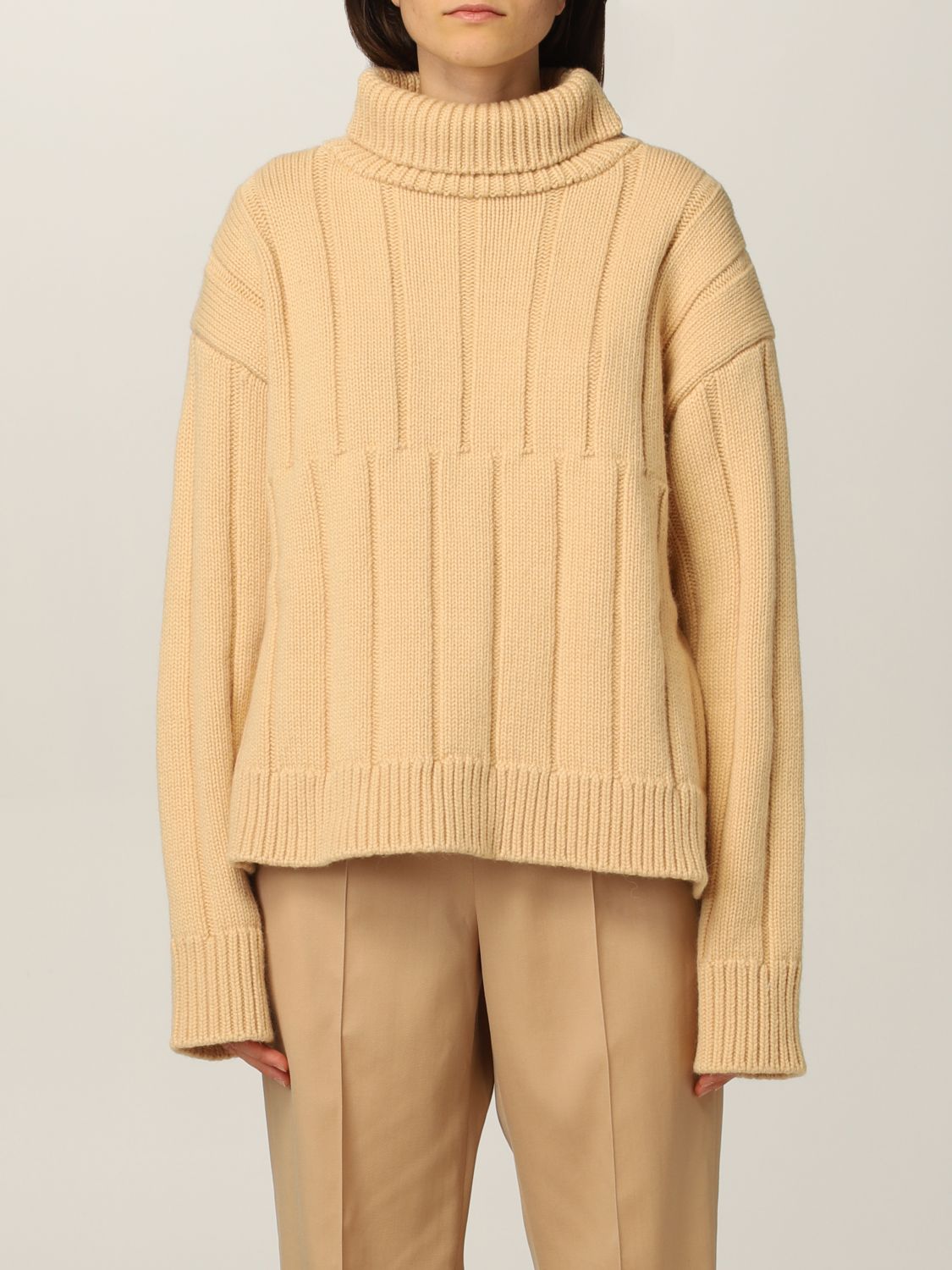 Jil Sander pullover in wool and Alpaca