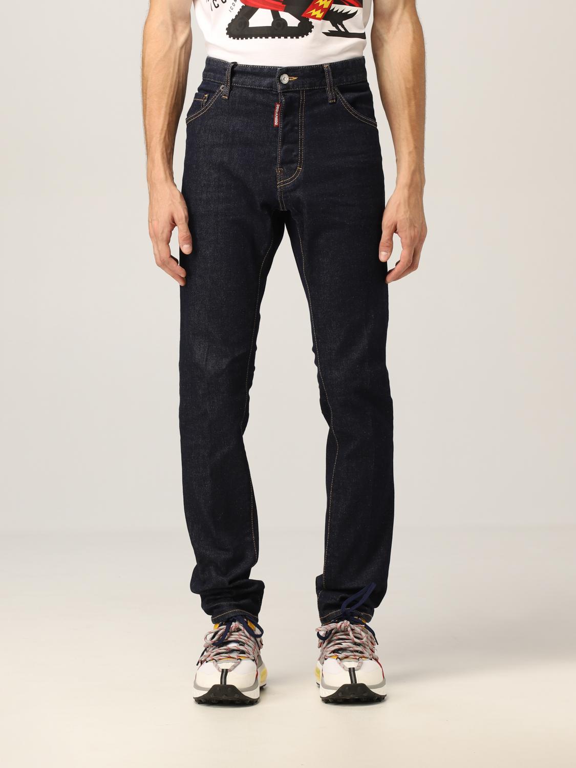 dsquared2 badge jeans