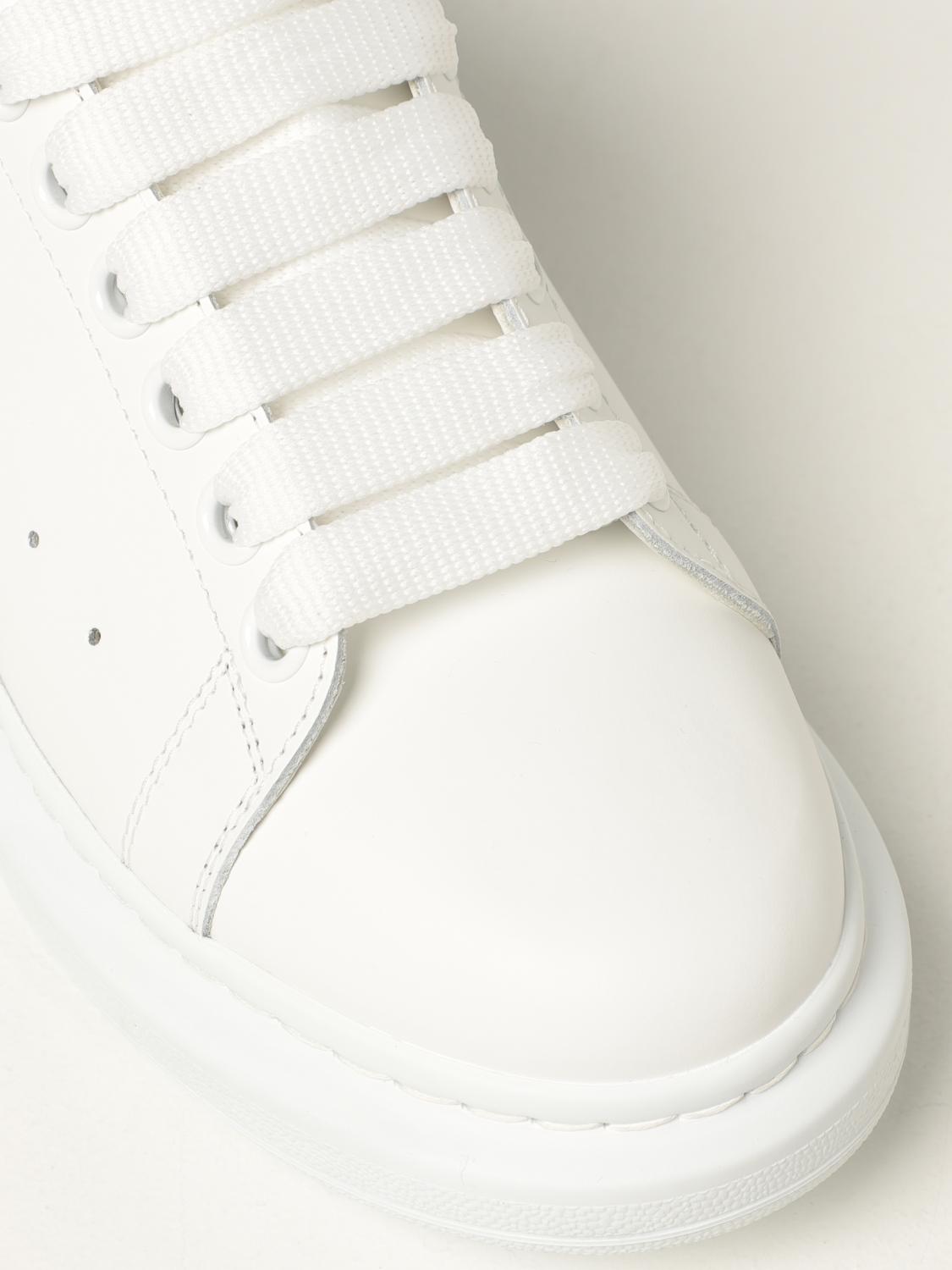 larry white leather sneakers
