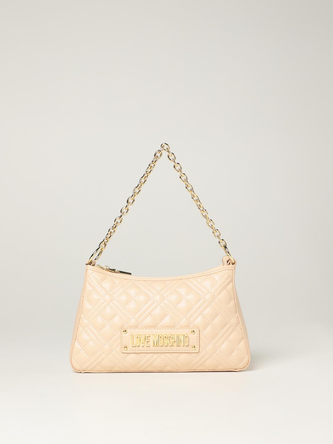 LOVE MOSCHINO: Bolso de hombro mujer | Bolso De Hombro Love Moschino Mujer  Natural | Bolso De Hombro Love Moschino JC4135PP1DLA0 GIGLIO.COM