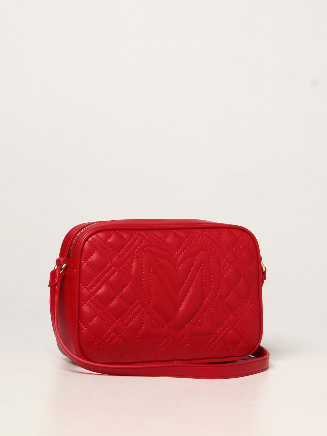 red moschino bags