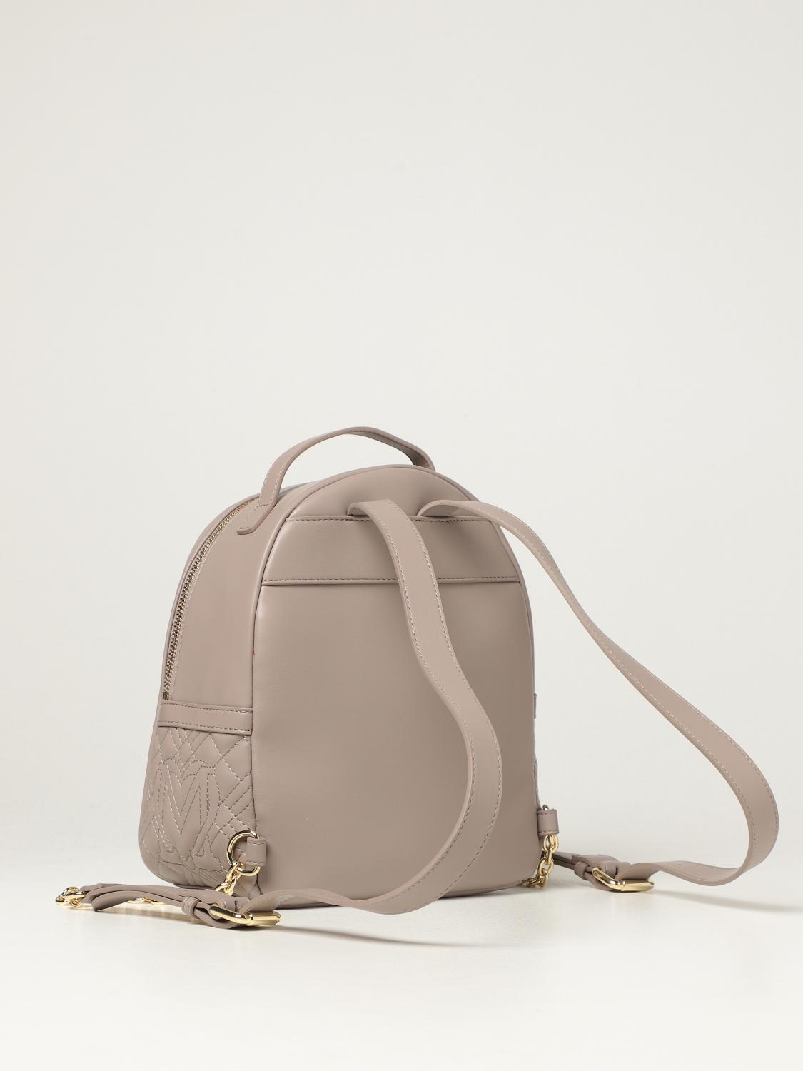 LOVE MOSCHINO: Zaino in pelle sintetica - Grigio | Zaino Love Moschino  JC4134PP1DLA0 GIGLIO.COM