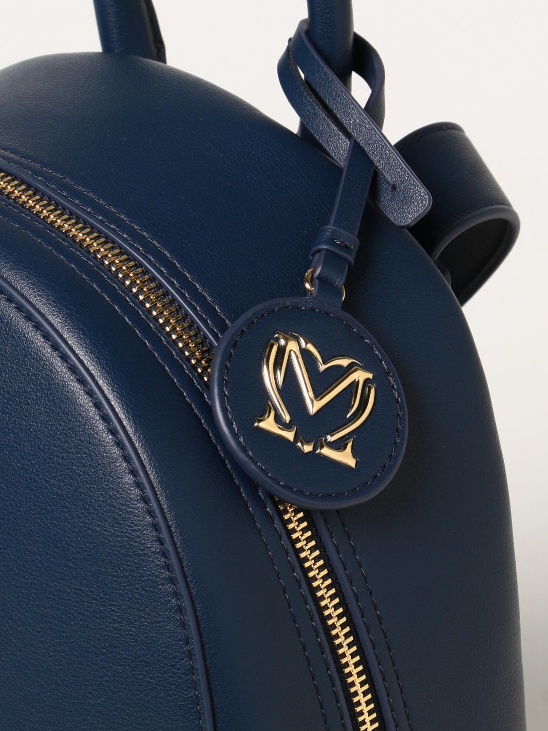 LOVE MOSCHINO: Zaino in pelle sintetica bicolor con logo - Blue Navy | Zaino  Love Moschino JC4109PP1DLJ0 GIGLIO.COM