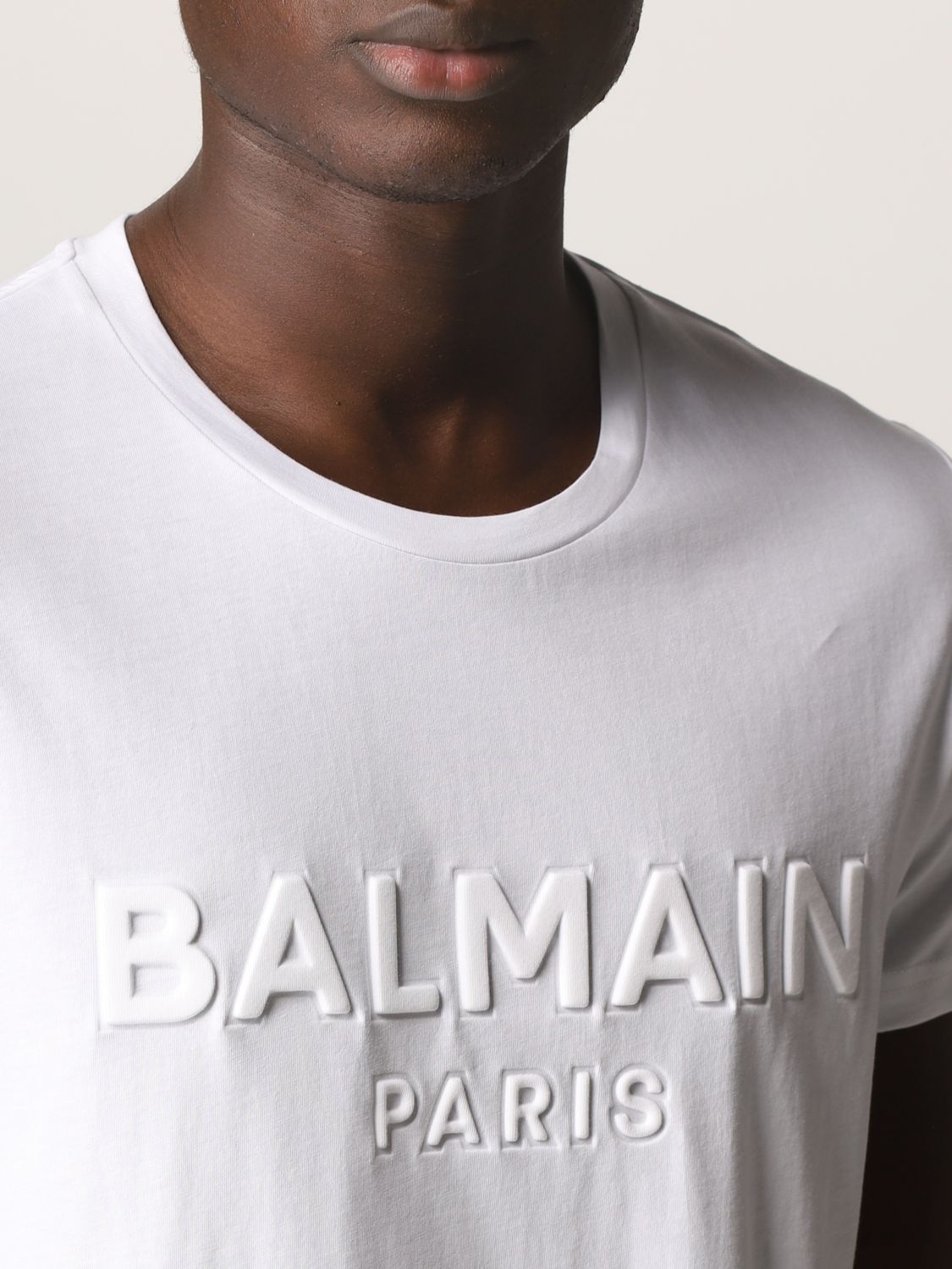 Balmain cotton t-shirt with logo