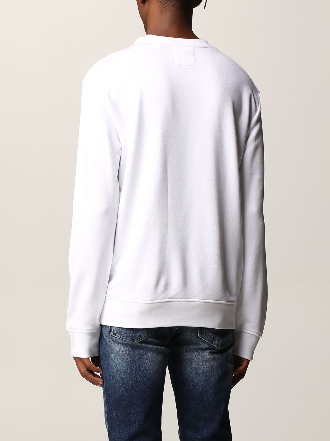 Sweatshirt Emporio Armani: Sweatshirt homme Emporio Armani blanc 1 2