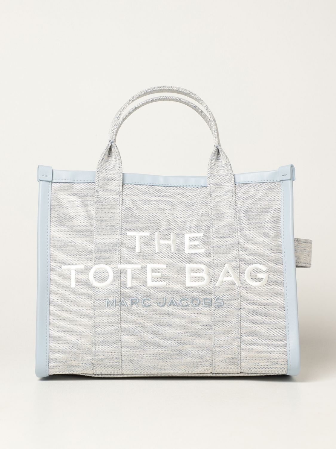 Borsa The Marc Jacobs The Mesh Tote Bag Small in tessuto a rete azzurro:  : Fashion