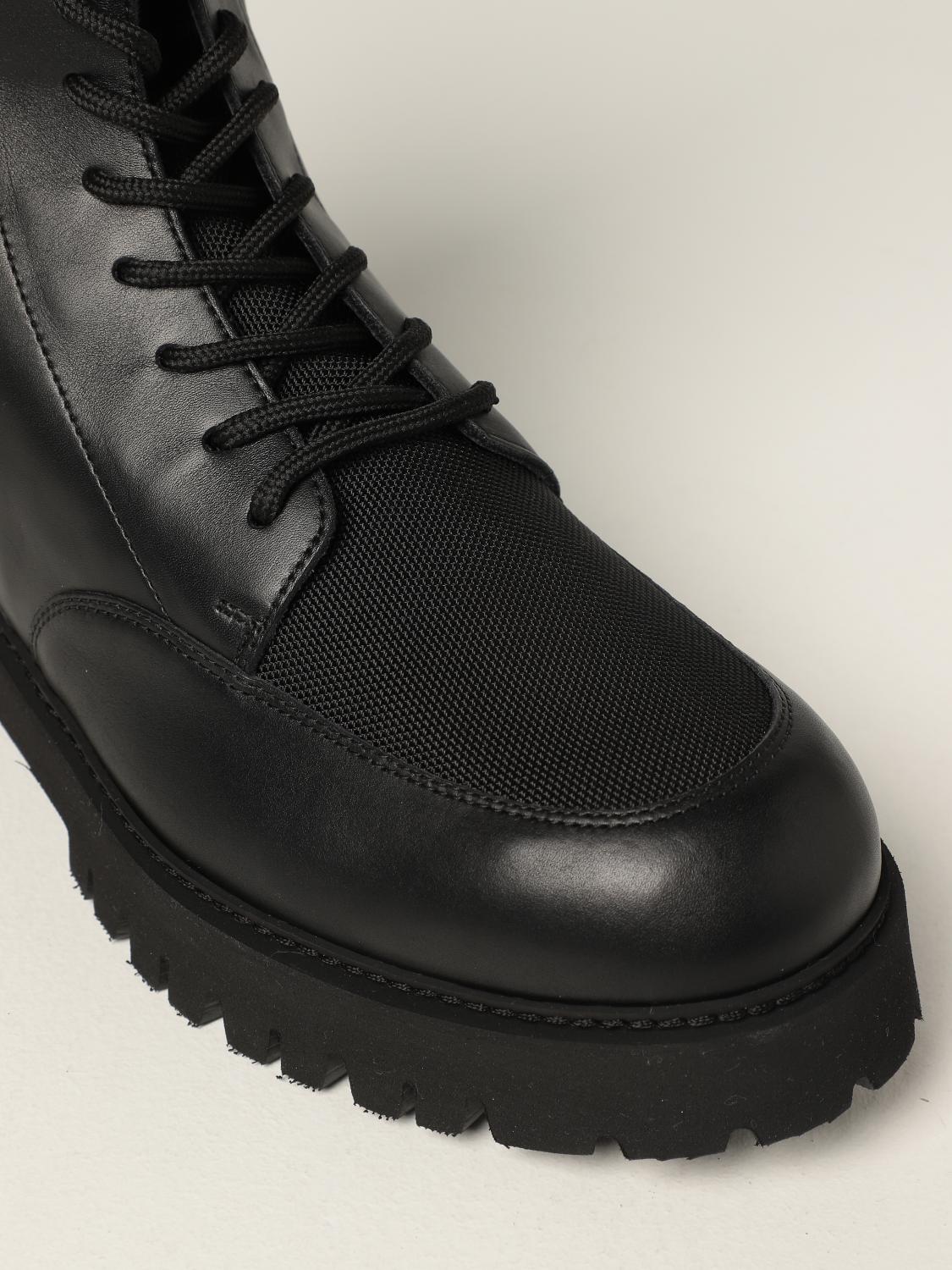 MOSCHINO COUTURE: Zapatos hombre - Negro | Botas Moschino Couture  MB21014G1DGA3 GIGLIO.COM