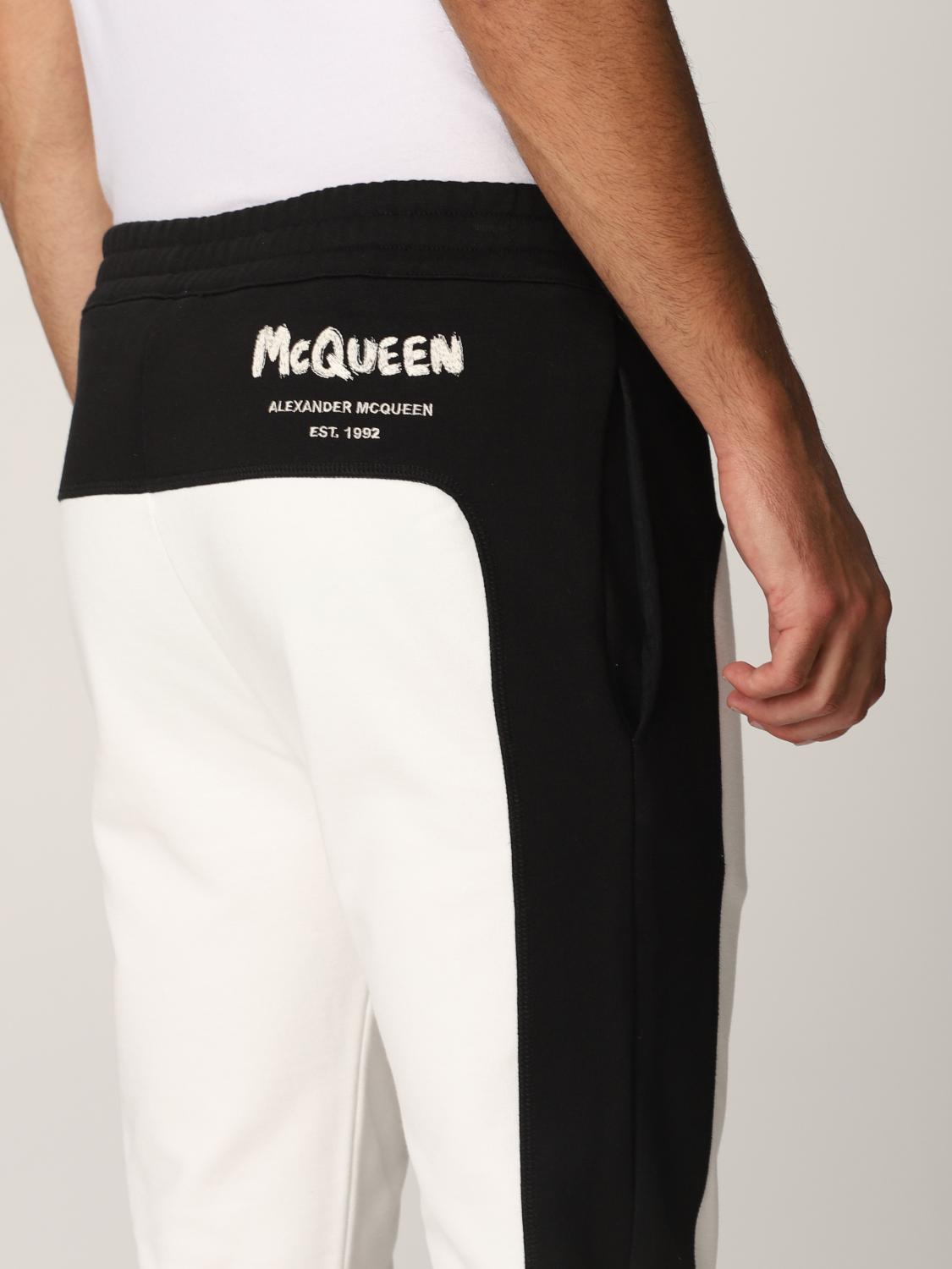 shein black and white pants