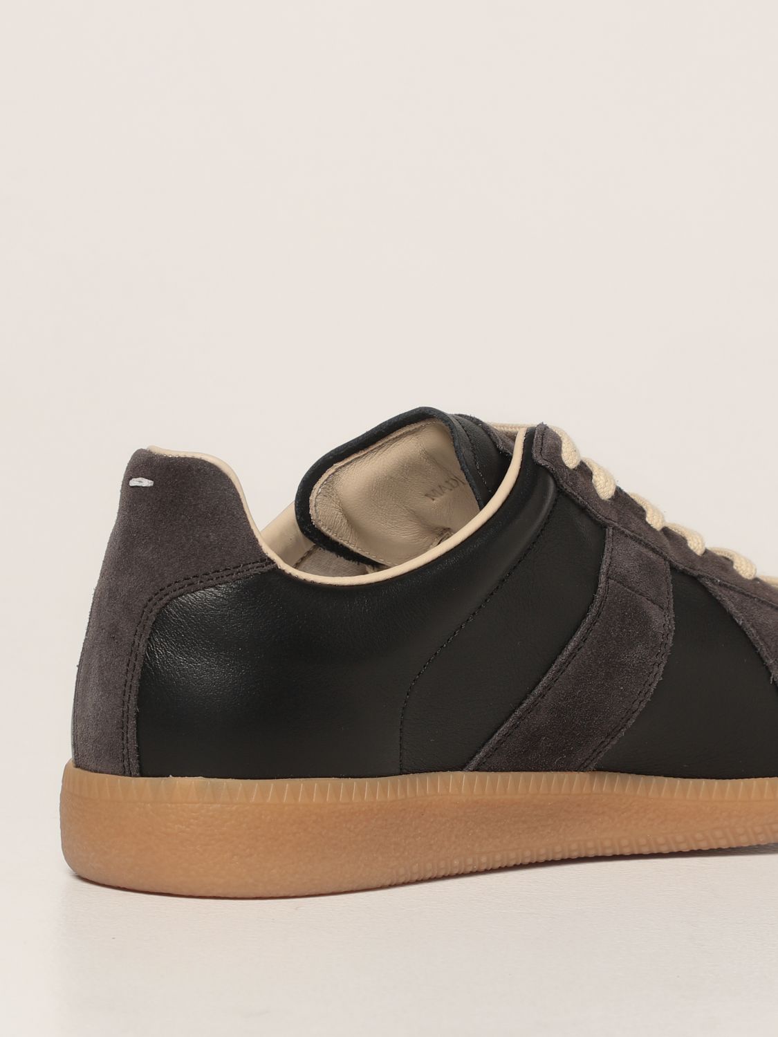 Sneakers Maison Margiela: Replica Maison Margiela sneakers in leather and suede black 3