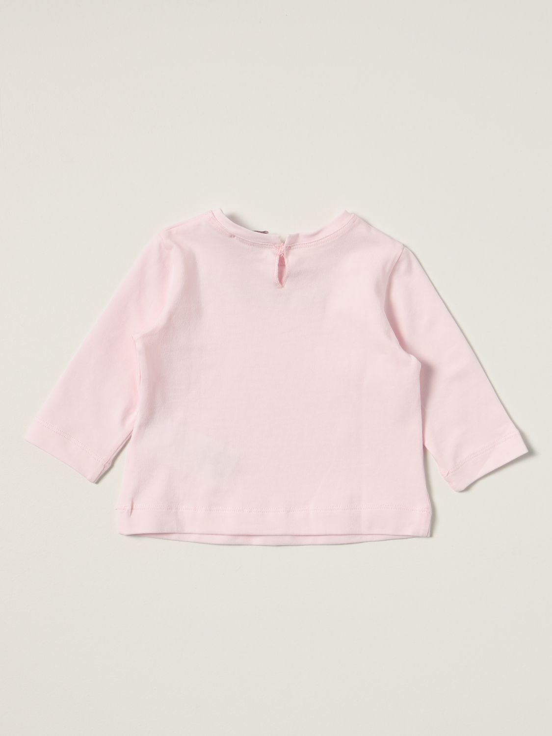 T-shirt Monnalisa: T-shirt Monnalisa in cotone con logo di strass rosa 2