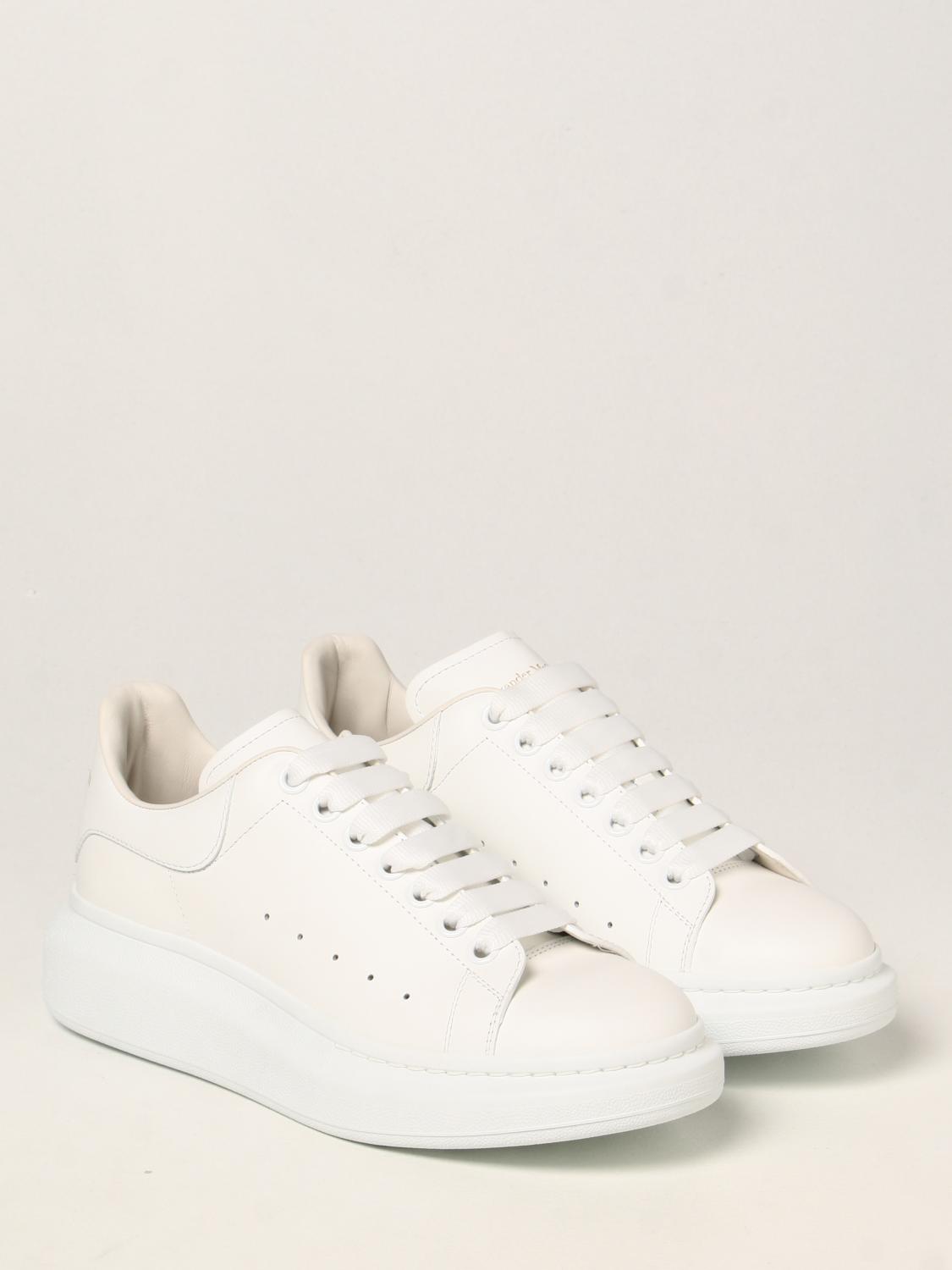 larry white leather sneakers