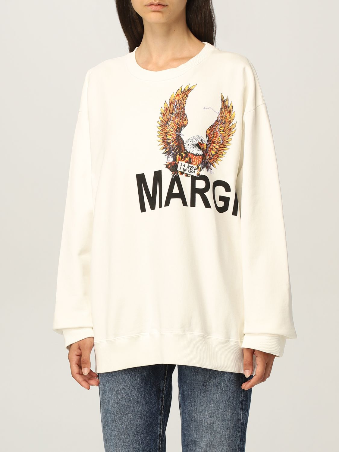 Mm6 Maison Margiela sweatshirt with eagle print