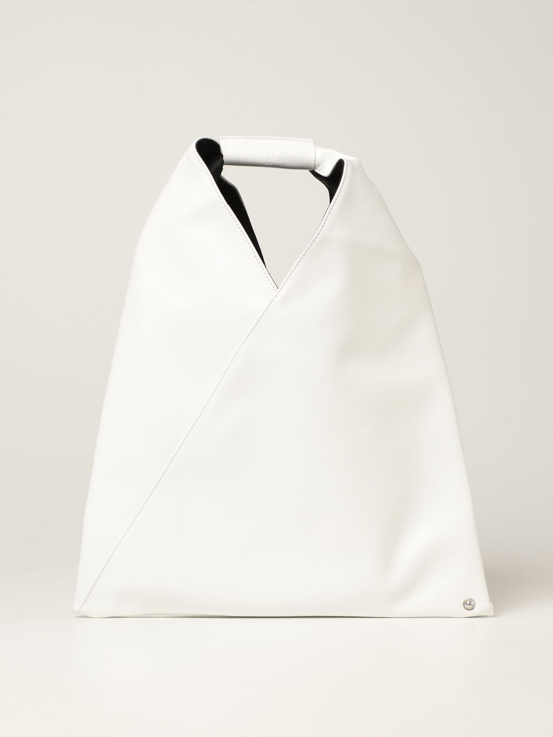 MM6 MAISON MARGIELA: Japanese bag in synthetic leather - White | Mm6 ...
