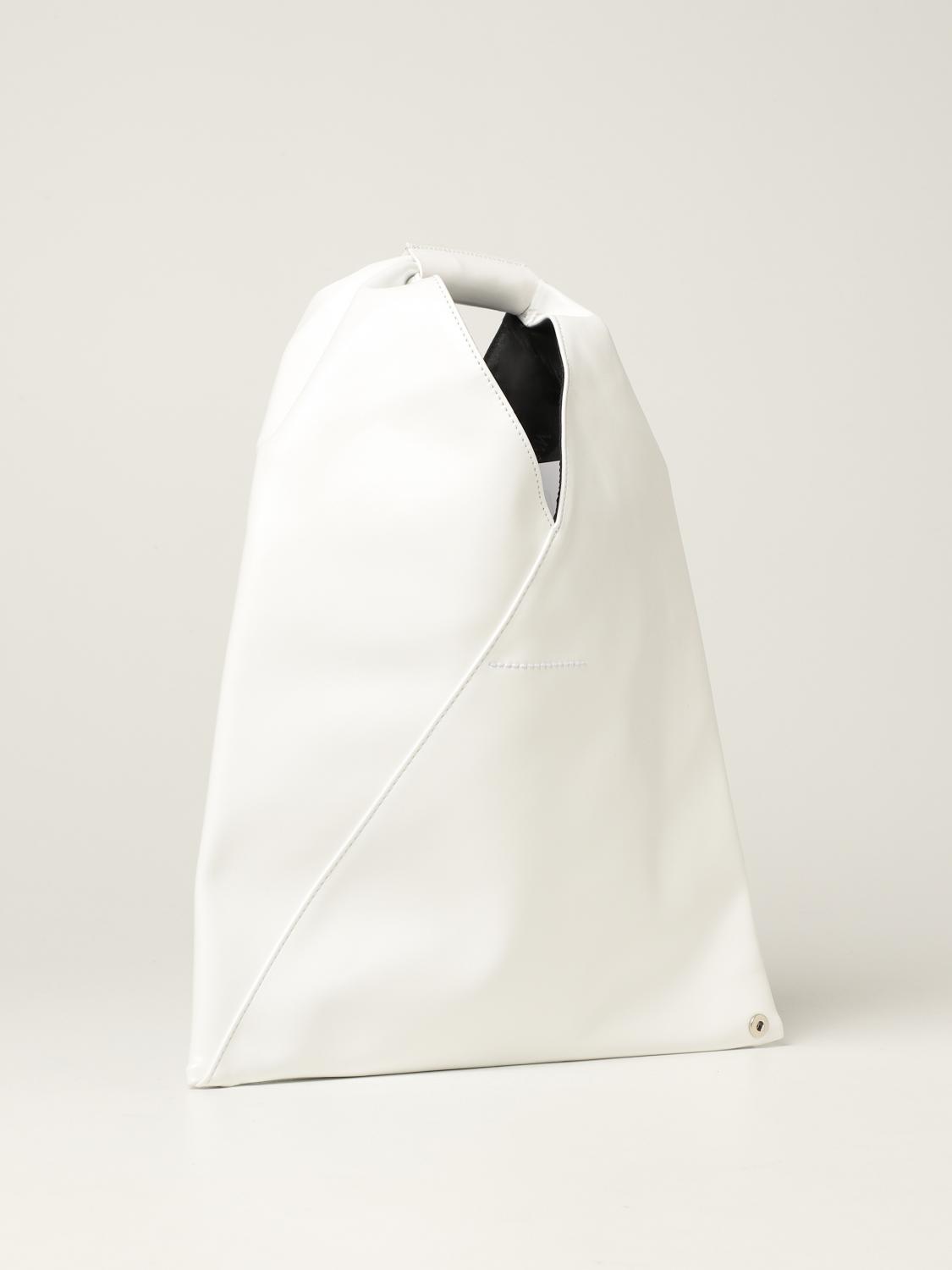 maison margiela bag white