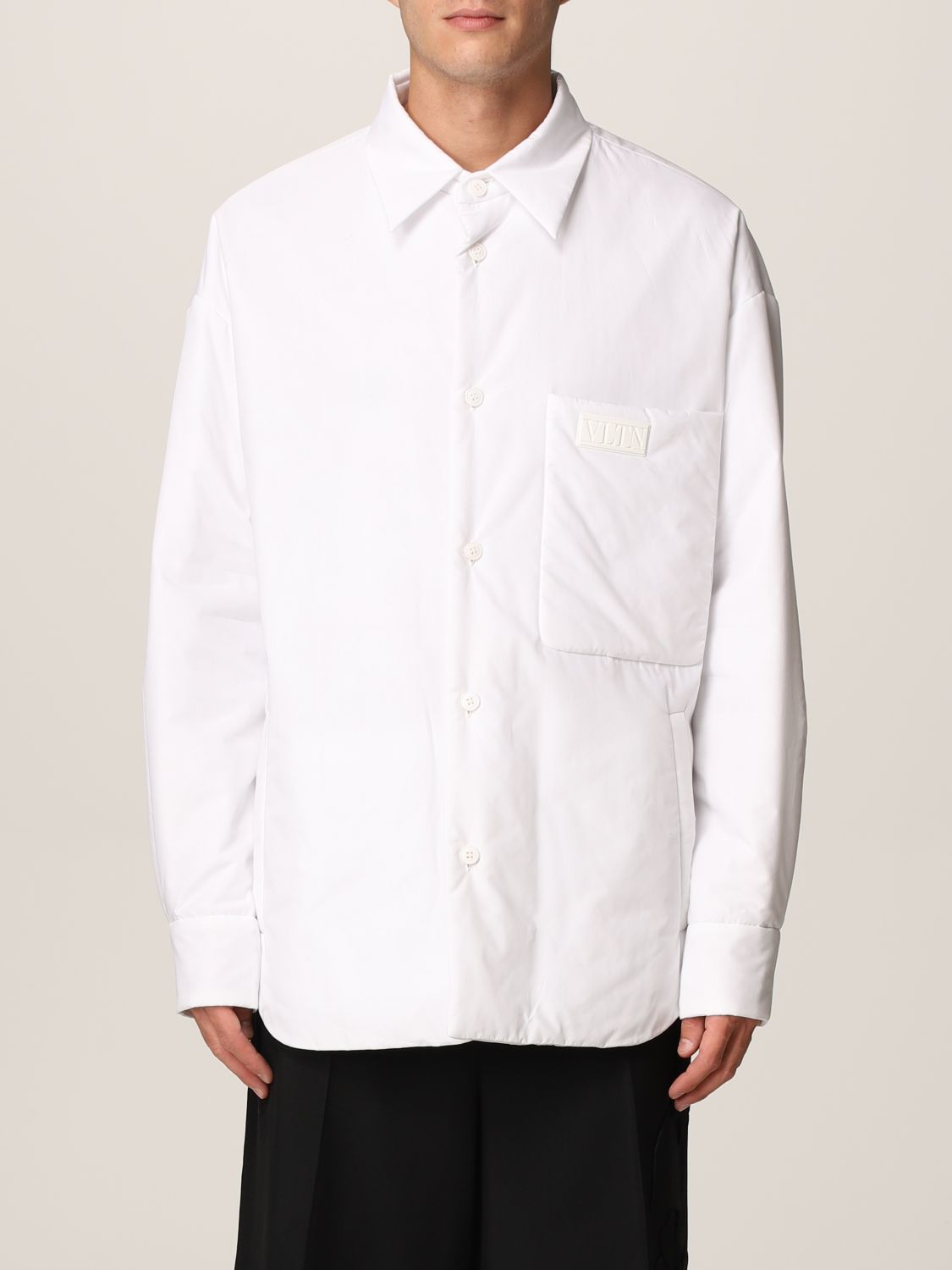 Camisa Valentino: Chaqueta hombre Valentino blanco 1