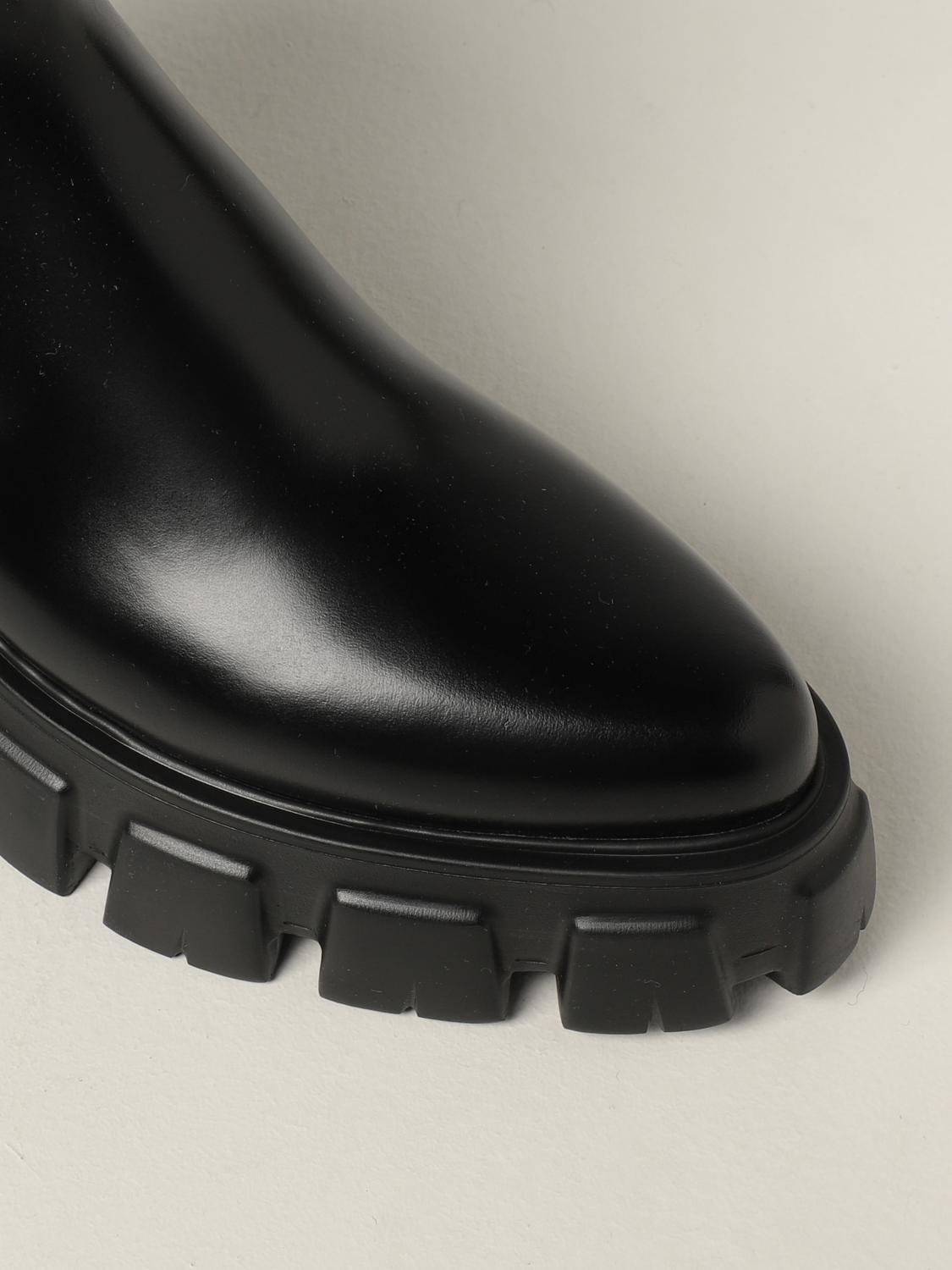 prada ankle boots monolith