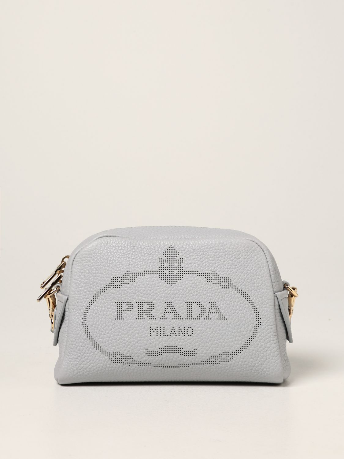 Mini- Tasche Prada: Umhängetasche damen Prada perle 1