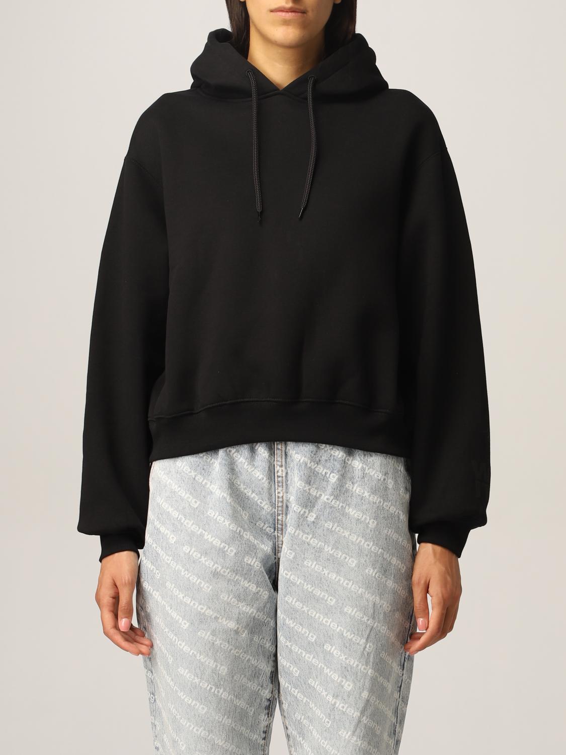 alexander wang black sweatshirt