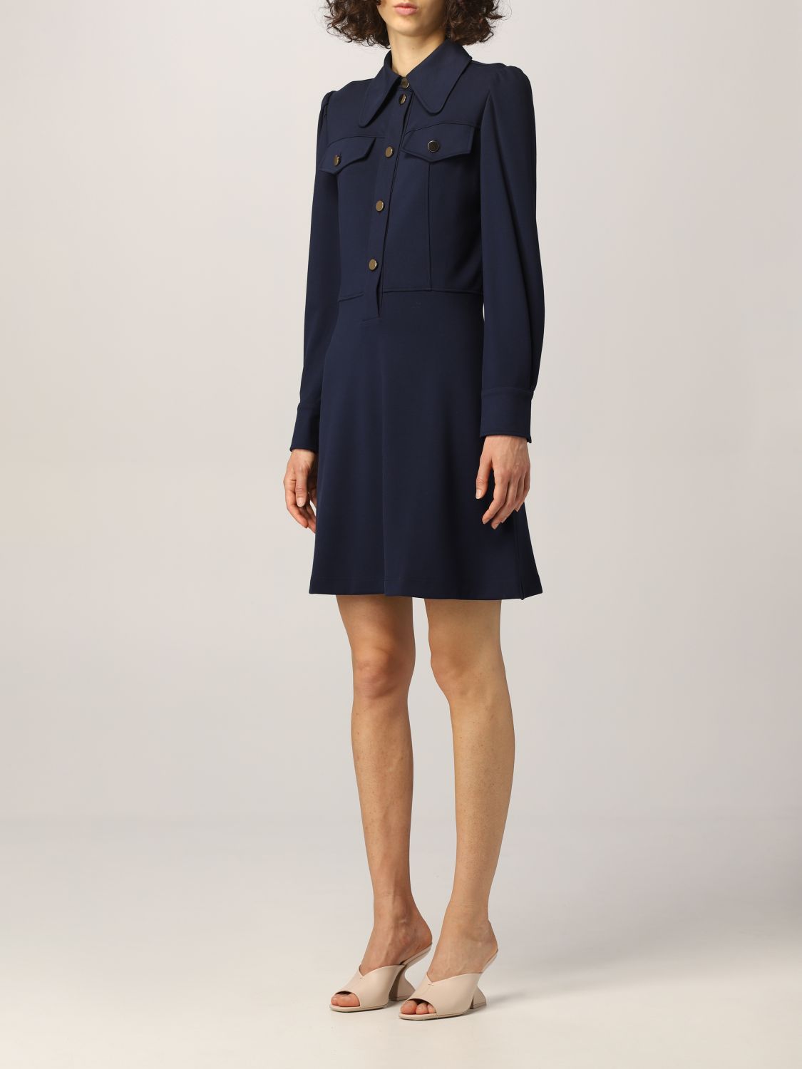 See By Chloé shirt dress with long sleeves