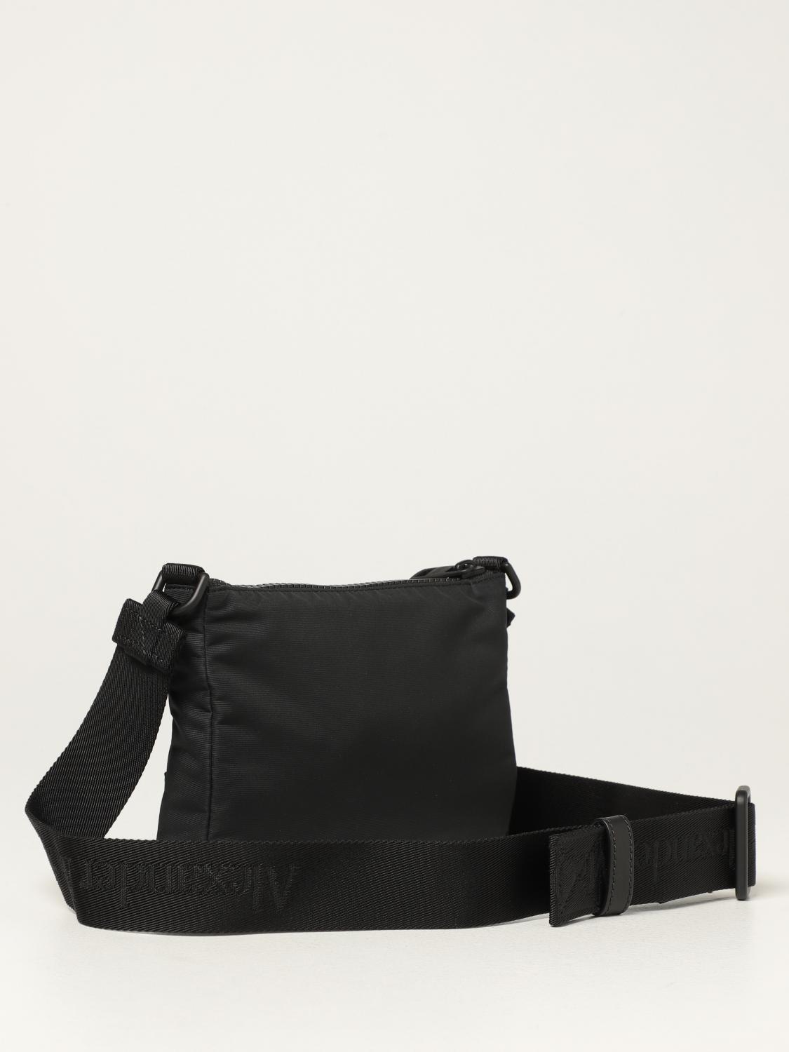 ALEXANDER MCQUEEN: Cover hombre | Bandolera Alexander Mcqueen Hombre Negro  | Bandolera Alexander Mcqueen 663144 1AAB5 GIGLIO.COM