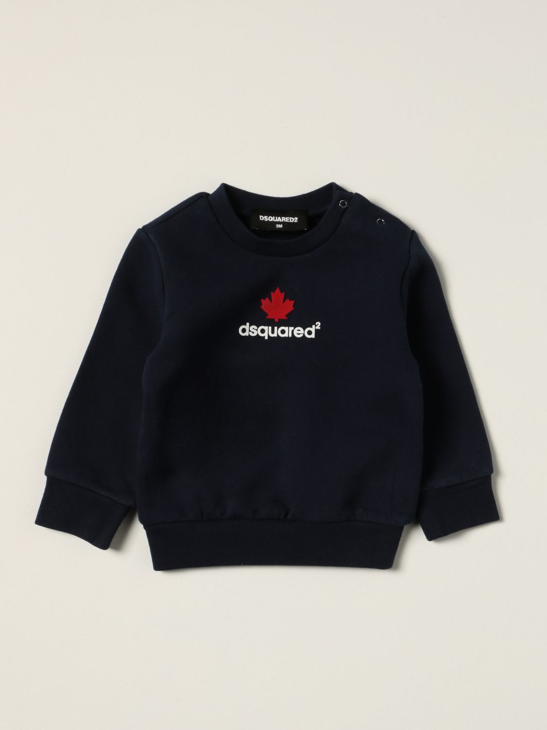 Sweater Dsquared2 Junior: Dsquared2 Junior sweatshirt with logo blue 1
