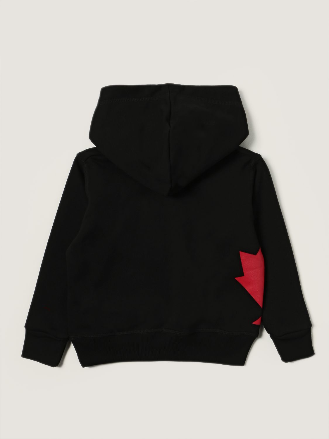 Sweater Dsquared2 Junior: Dsquared2 Junior hoodie with logo black 2