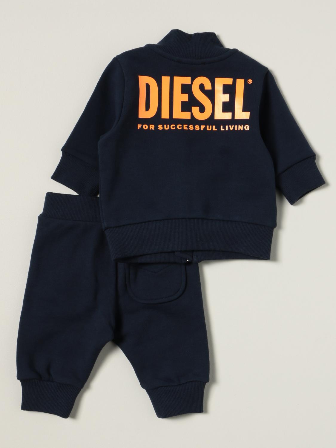 Completo Diesel: Set felpa + pantalone jogging Diesel blue 2