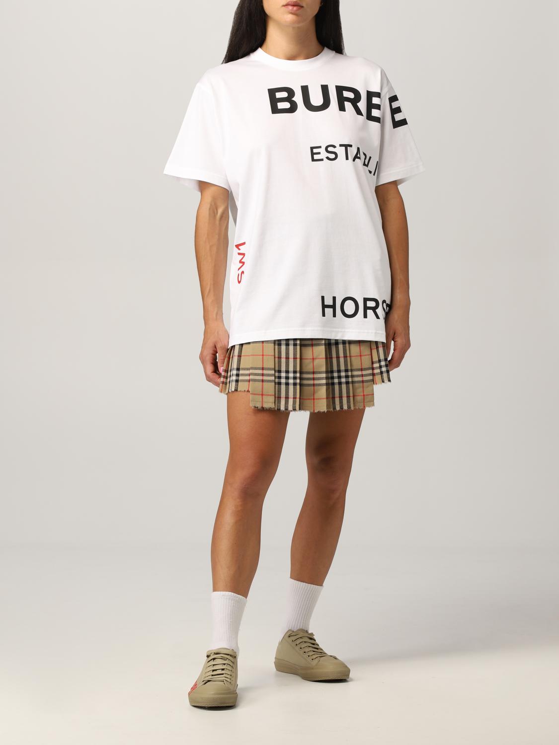 burberry oversized tshirt