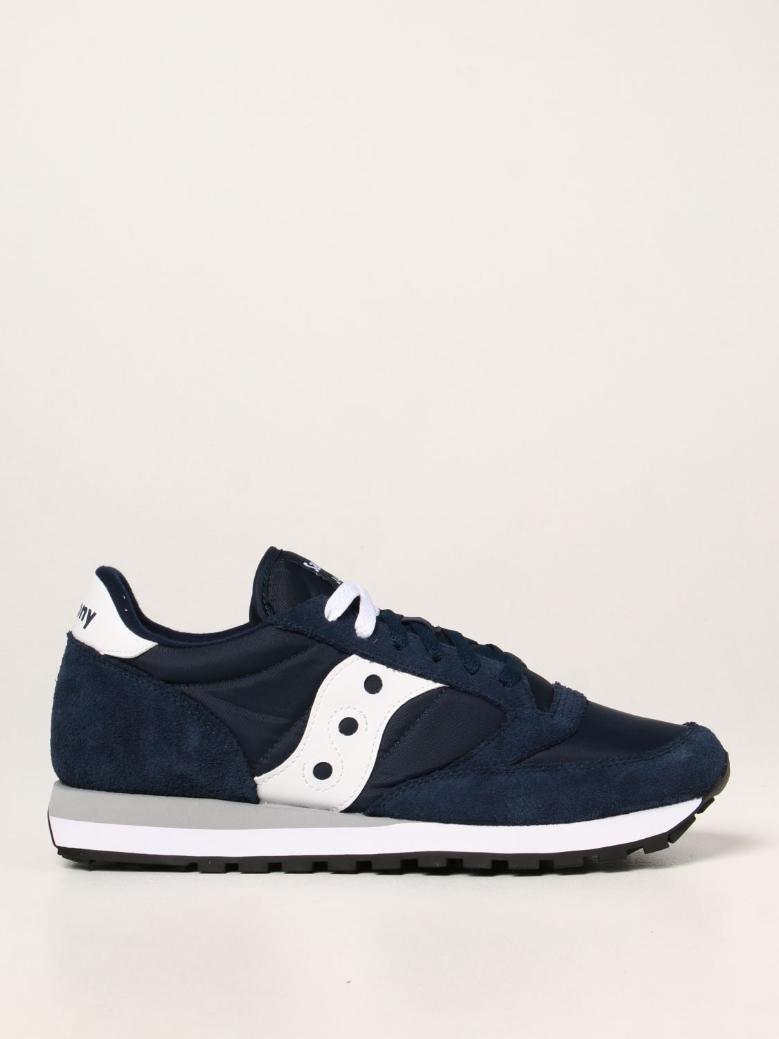 Trainers Saucony: Saucony Jazz trainers in suede and nylon blue 1