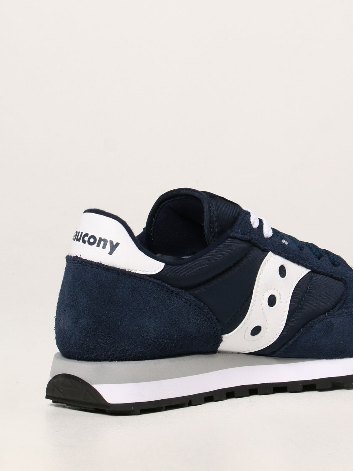 Trainers Saucony: Saucony Jazz trainers in suede and nylon blue 3