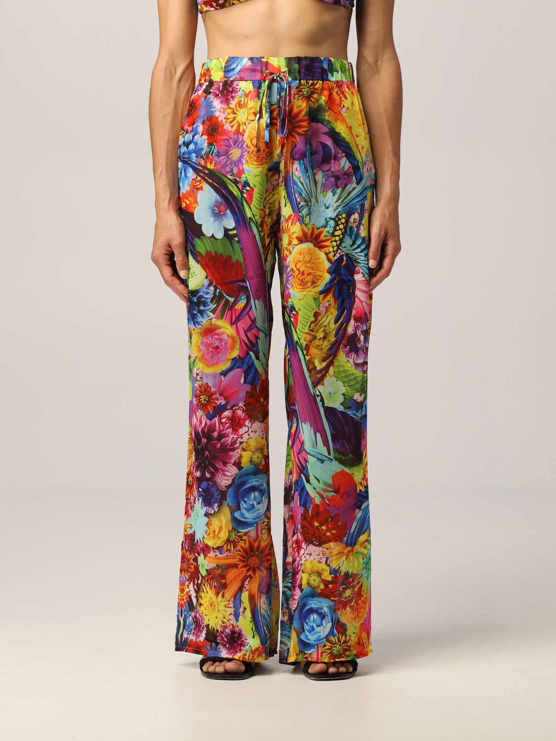 Cavalli Outlet: pants woman - Multicolor | Roberto Cavalli pants HSW00P-A609 online GIGLIO.COM