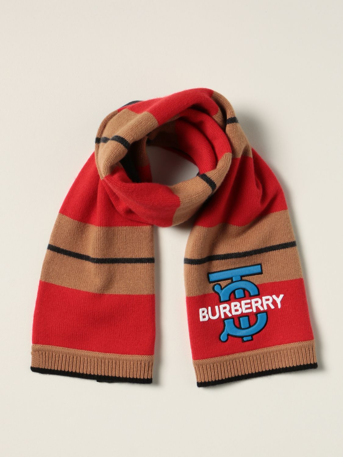 Bufandas niño Burberry: Bufanda niño niños Burberry rojo 2