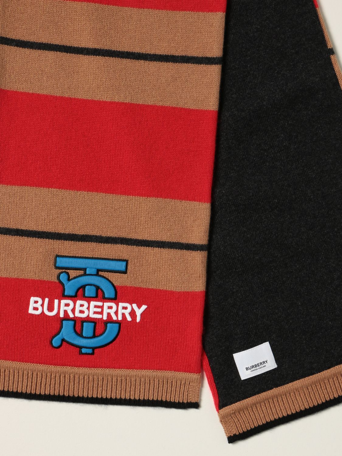 男童围巾 Burberry: 男童围巾 儿童 Burberry 红色 3
