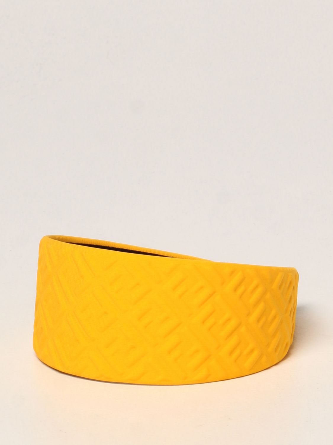 fendi headband yellow