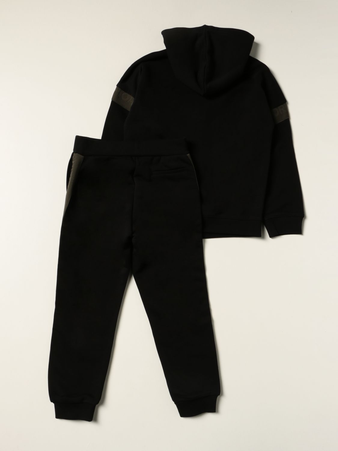 套装 Emporio Armani: Emporio Armani 卫衣 + 慢跑裤套装 黑色 2
