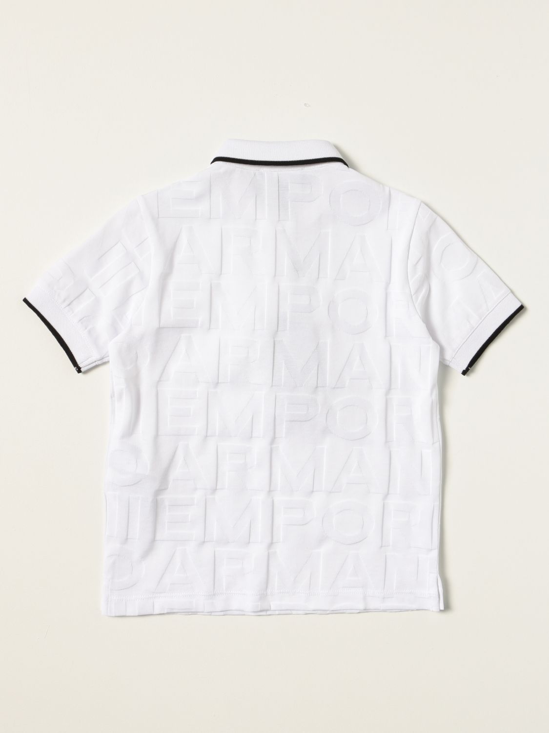 Polo Shirt Emporio Armani: Emporio Armani polo shirt with logo white 2