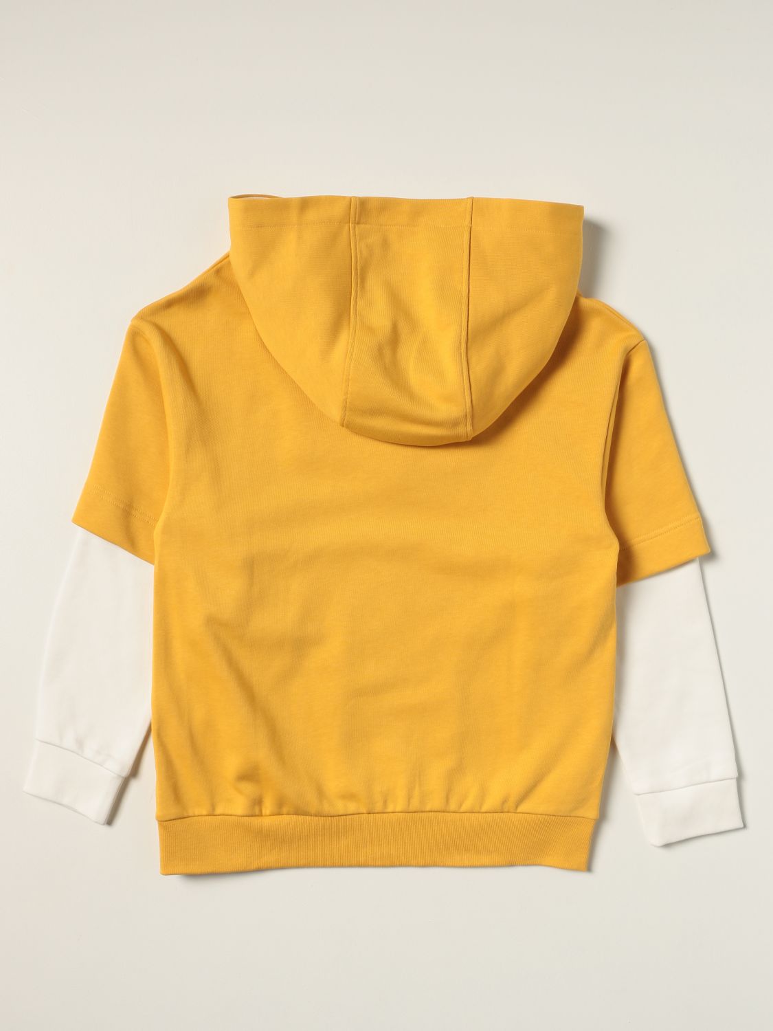 Sweater Fendi: Fendi sweatshirt in cotton jersey ocher 2