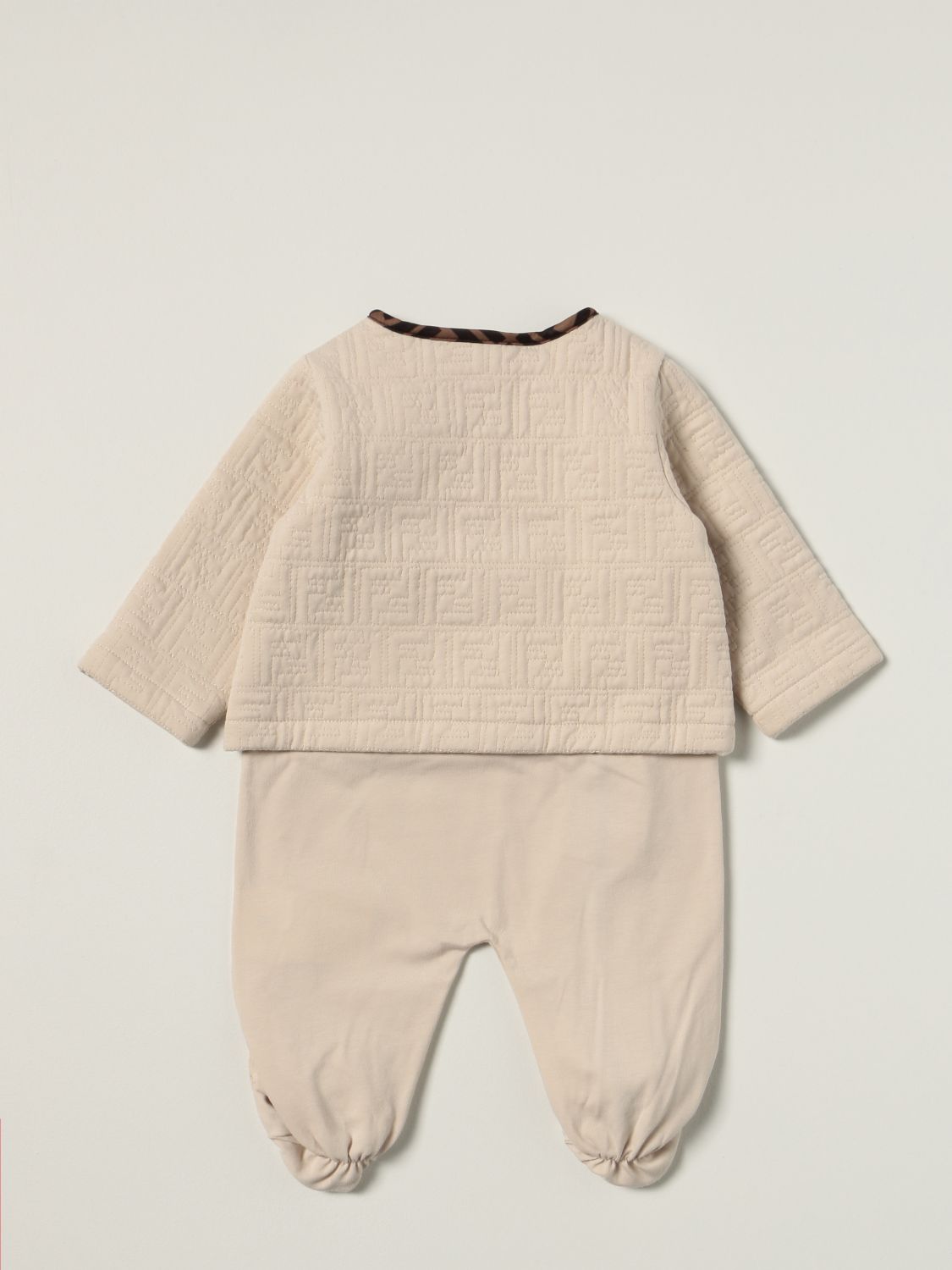 婴儿全身套装 Fendi: 婴儿全身套装 儿童 Fendi 米色 2
