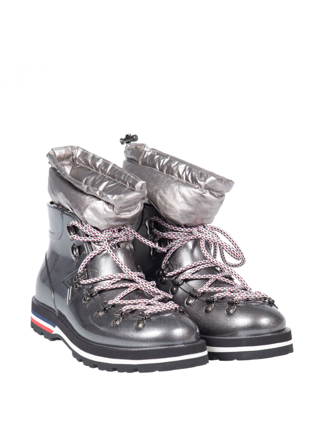 moncler silver boots