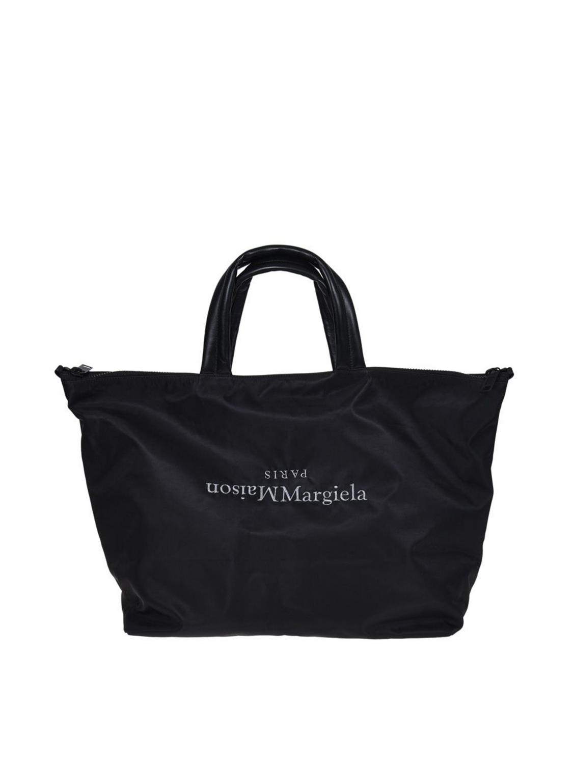 MAISON MARGIELA: Shoulder bag women - Black | MAISON MARGIELA handbag ...