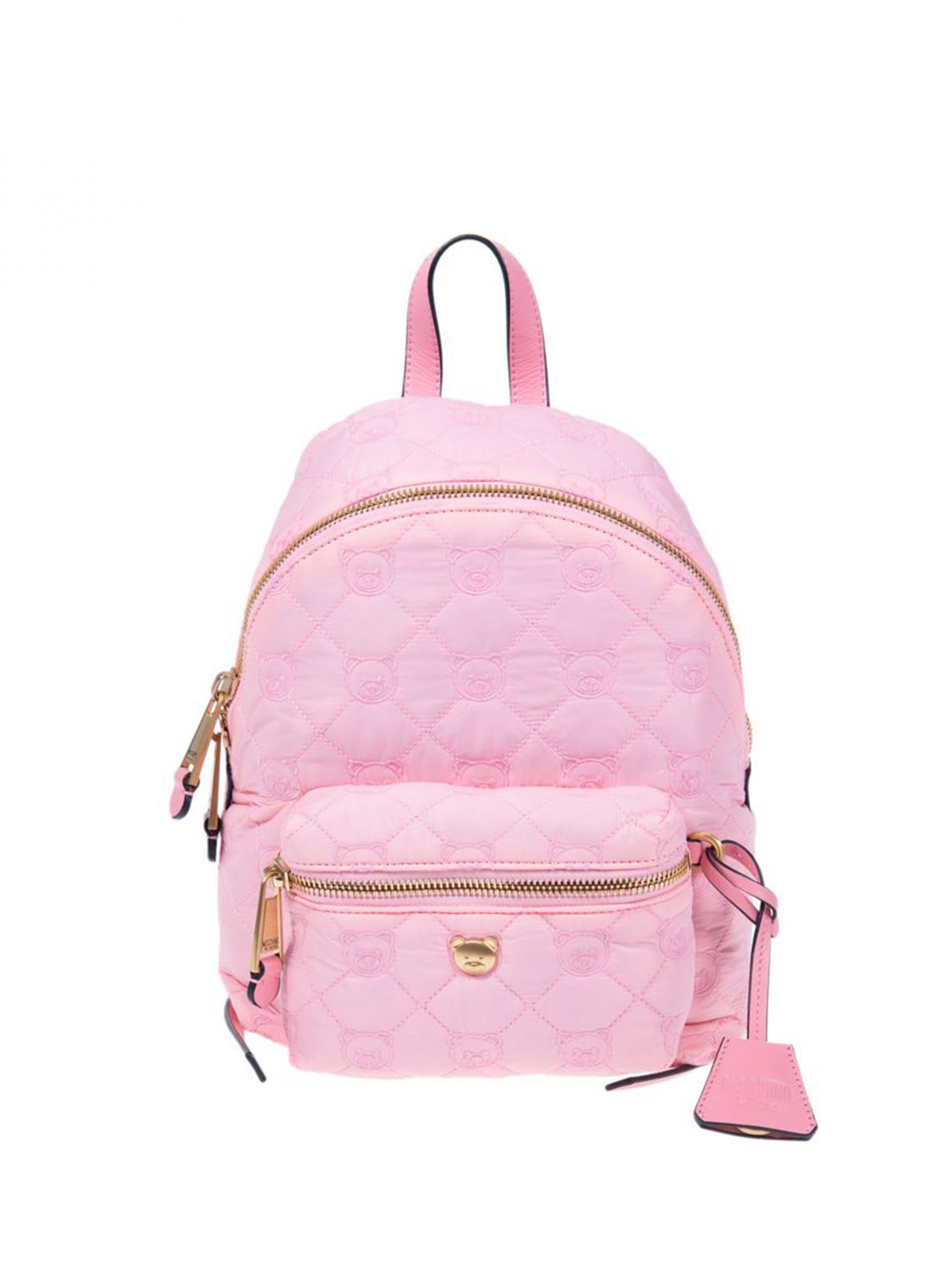 MOSCHINO COUTURE: backpack for woman - Pink | Moschino Couture backpack ...