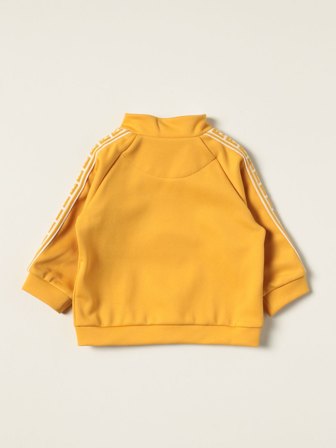 Sweater Fendi: Fendi stretch cotton sweatshirt mustard 2
