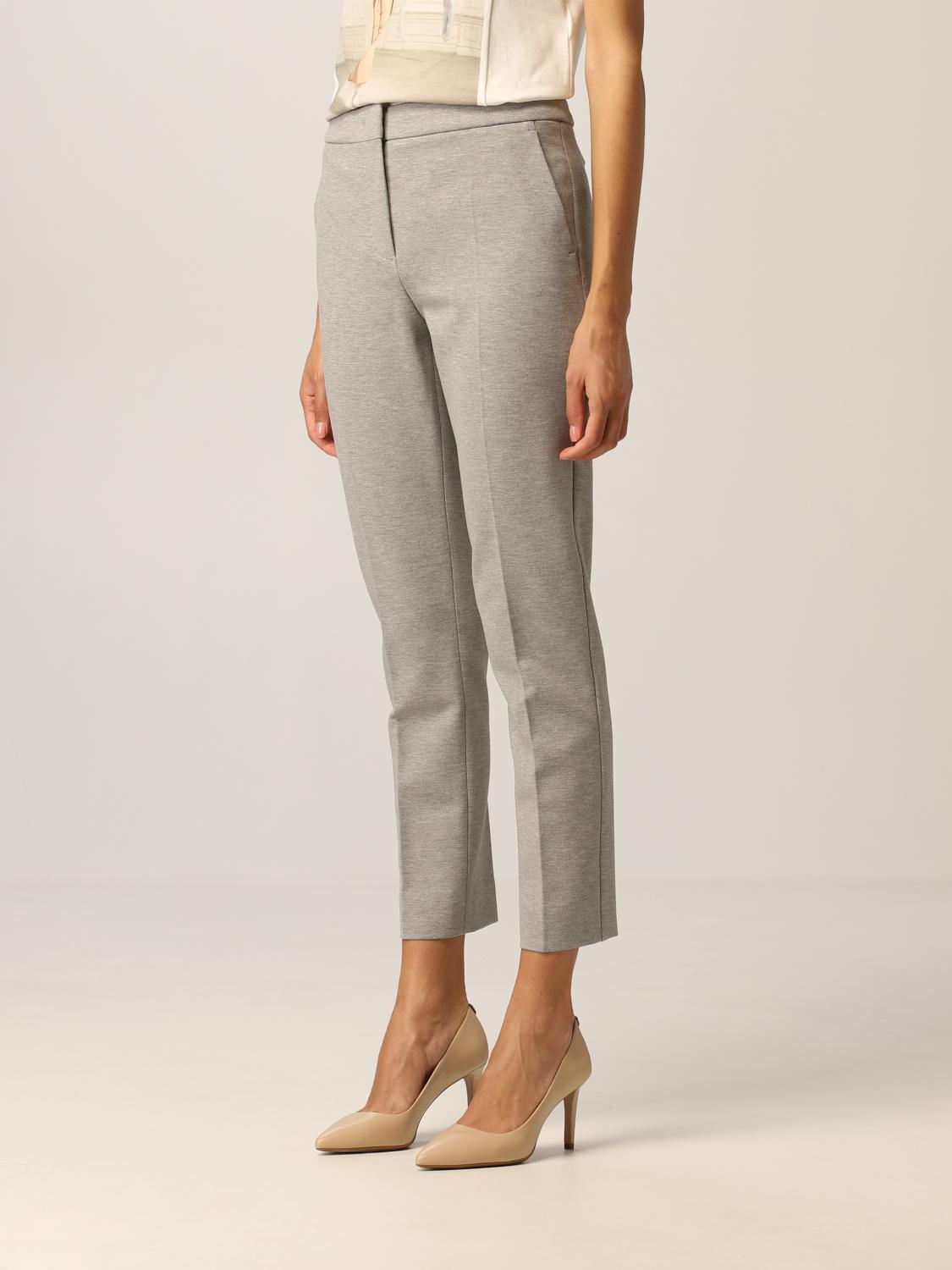 grey cigarette pants