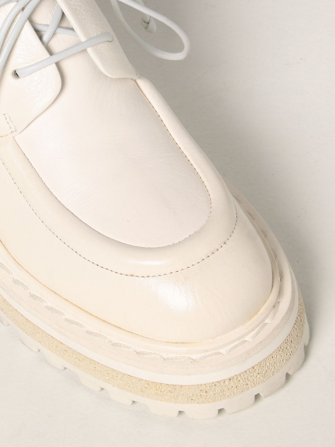 Derbies Marsèll: Chaussures femme Marsell blanc 4
